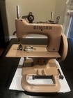 Singer Sewhandy Child Sewing Machine Beige Vintage Original W  Box