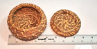Woven Seagrass Baskets Round 4  And 7 5  Set Of 2