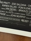 Guardians Of The Galaxy Vol  3 Matt Ferguson Signed Numbered Poster 24x36