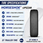 2 St205 75r15 10pr 111 106m Trailer Tires 10 Ply Lipizzan St-king Ii 205 75 15