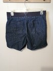 Lee Riders Shorts Size 8  Midrise Blue Denim Casual Stretch Straight Fit A577