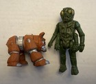 Ovion And Daggit - Battlestar Galactica 1978 Mattel Vintage Action Figures