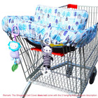 2 In 1 Shopping Cart Cover high Chair Cover For Restaurant Seat  Grocery Cart Co