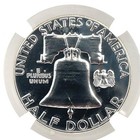 1956 Type 2 Proof Franklin Half Dollar Pr68 Ngc Pf68  90  Silver 50c U s Coin