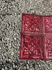 Antique Metal Tin Ceiling Tile 24    X 24  Salvaged Vintage 