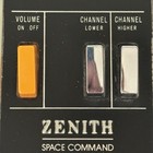 Vintage Zenith Space Command 3-button Clicker Tv Remote Control - Nice