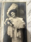 2 Antique Milwaukee Wisconsin Advertising Cards Edwardian Women C1910s