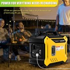 Super Quiet Inverter Generator 2000w Portable Generator 79 7cc Ultra Light Epa C