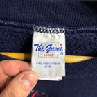 Vintage 95    World Series Atlanta Braves Crewneck Sweatshirt Size Large Mlb Blue