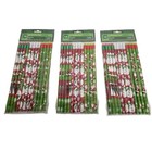 Holiday Stationery Bundle 36 Pencils 144 Erasers List Pad Snowman Santa Festive