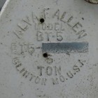 Alva F Allen Bt-5 5 Ton Mechanical Punch Press 1  Stroke 4  Throat 115 230v 1ph