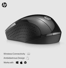 Hp X3000 G3 Wireless Mouse  1600 Dpi  Ergonomic  Rechargeable  Black