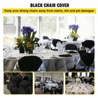       50pk Stretch Chair Covers - Universal Fit Washable For Weddings   Events