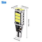 10x T15 921 912 Led Reverse Backup Light Bulbs W16w 916 6000k Super Bright White