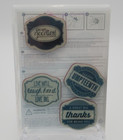 Stampin  Up  Oh My Goodies Rubber Stamp Set 134090 - Set Of 4