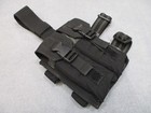 Blackhawk  Double Rifle Mag Drop Leg Pouch Rig 2x 5 56 Mags Tactical Used