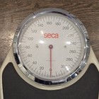 Seca German Bathroom Scale Mechanical Weighing West Germany 360 Lbs Vintage