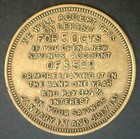 Chenango Valley Savings Bank Phelps Building Trade Token Good For Brass Coin