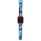Lexibook The Smurfs  Digital Screen Watch  12 Or 24-hour Time Display  Blue red