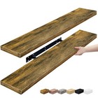 Sorbus Floating Shelves For Wall  2 Pack  35 Inch  Long Wall-mounted Shelves