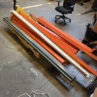 Warehouse Pallet Rack Shelf Beams 8ft And 6ft Lot Of 10