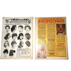 Lot Of 2 Vintage 75-81 Beauty   Hair Magazines Hairdo Origin And Hairstyles Care