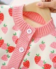New Boutique Strawberry Girls Pink Cardigan Sweater