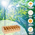  Belt Organizer 2pcs Belt Organizer For Closet And Drawer  7 Compartments Wood