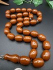 33 Amber Bakelite Miske Tasbih Islamic Rosary Prayer Beads                      