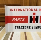 International Harvester Flange Sign Parts Service Farm Vintage Style Wall Decor