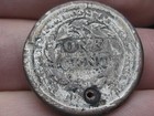 1851 Braided Hair Large Cent Penny  Good Details  Zinc silver Plated  Holed