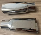 1969-1972 Chevelle El Camino Monte Carlo Gmc 2 5-2 75 Inch Chrome Exhaust Tips