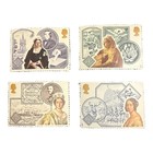 1987 Great Britain Phq Cards Mnh Set victorian Britain  4 Stamps  3497