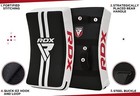 Muay Thai Kick Pad By Rdx  Mma  Kick Shield  Focus Mitts  Kickboxing Arm Shield
