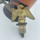Rare Budweiser Anheuser-busch Prototype Bottle Bronze Handle American Eagle Top