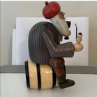 Kwo Wine Merchant German Incense Smoker  8     Handmade Wood 3 Wise Men