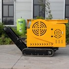Tracked Jaw Crusher Gas Powered Mobile Stone Crusher For Construction   Quarry