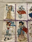 Lot Of 15vintage Tobacco Silks Nebo Cigarettes Dancing Flag Girls  Sewn Together