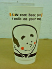 Graphic Near Mint 70s Era Amoco Oil   A w Root Beer Burger Family Old Soda Cup