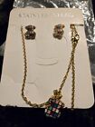 Tous Style Stainless Steel Set  gold Color 