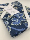 Williams Sonoma Florissant Floral Kitchen Cotton Tea Towels S 2 Blue  j1119