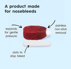 Nampons Nosebleed Stoppers - 6 Nose Bleed Plugs With Clotting 6 Pack  Adult