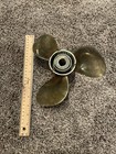 Antique Solid Brass Propeller Nautical Decor  functional 9    Wide-3 4    Shaft