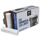 Member s Mark 33 Gallon Commercial Can Liners  320 Ct 