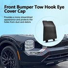 Front Bumper Tow Hook Eye Cover Cap Compatible With Mitsubishi Outlander 2022 20