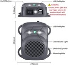 Angveirt Ultrasonic Under Hood Rodent Repeller For Car Engine  2 Pack Gray