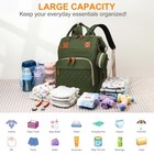Diaper Bag With Changing Station  Waterproof 3 In 1 Baby Diaper Backpack With   