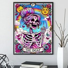 Skull Diamond Art Kits For Adults  Tarot Card Diamond Painting For Beginners  Di