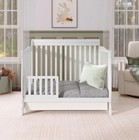 Dream On Me Convertible Crib Toddler Guard Rail In White  21 25l X 1 2w X 12 25h