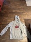 Nike Team Tennis Dragon Hoodie Gray Mens Small New Pullover Sweatshirt